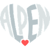 Alpine Heart Typography