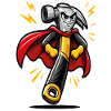DIY Superhero Cartoon Hammer