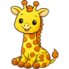 Cuddly giraffe joy