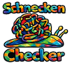 Schnecken Checker Regenbogen