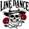 Line Dance – Western Skull Cowboy Tanz