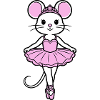 ballerina mouse