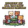 Introvert trifft Kindheitscartoons