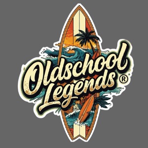 Pure Oldschool Legends ® Surfboard Nostalgie retro