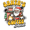 Santa's Coffee Break Funny Christmas Design
