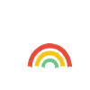 Katzen sind großartig, Regenbogenkatzen-Design