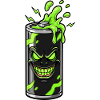 Grim Battery Green Battery Slime