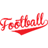 Red Retro Football: Vis din styrke frem