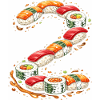 Sushi Spiral No. 2