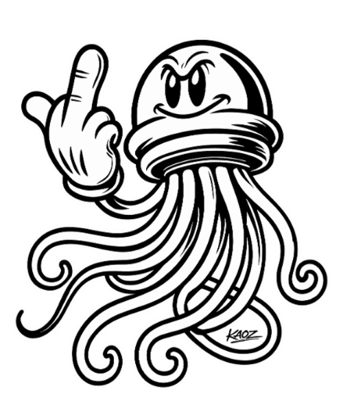 Defiant Jellyfish Gesture