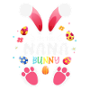 Nana Bunny Easter Cheer