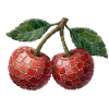 Cherry Mosaic - Artful Fruit Design