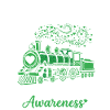Love Cerebral Palsy Train Awareness