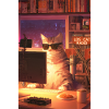Cat Stream Neon Studio
