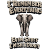 Éléphant mémorable