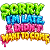 Neon Boiling Late Message