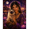 Mystic Dream Cat Magic Glow