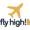 Fly High Travel Icon Tee