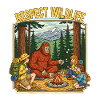 Respect Wildlife ,Campfire Bigfoot