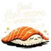 Sleeping Sushi – Just 5 More Minutes Retro Design