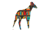 Bookish Donkey Library Silhouette