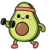 Avocado at the gym