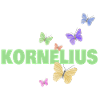 Kornelius mit Schmetterlingen
