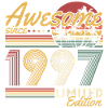 1997 Vintage Vintage Birthday Gift Retro