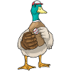 Duck Baseball Baseball Handskesport