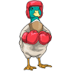 Duck Boxer Boxing Gloves Boxing