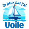Voile et humour bateau