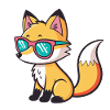 Fox Cartoon Sunglasses