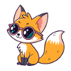 Fox Cub Glam Cool Glasses