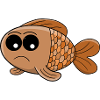 Grumpy Goldfish Cartoon