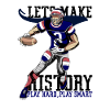 Play Hard Play Smart Quarterback
