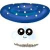 Champignons doux kawaii