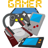 Retro Gamer Devices Mix – Gaming Nostalgia