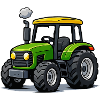 Traktor Trekker Cartoon