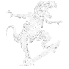 Skating Dinosaur Skateboarder Skater Skateboard