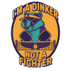 Pickleball Funny Player Im A Dinker Not A Fighter