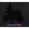 Queen on the motorcycle