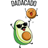 Dadacado Cater Dad Avocado Funny