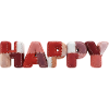 Happy Patchwork Design Stoffflicken Look