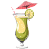 Tropical Lime Cocktail
