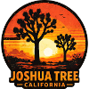 Joshua Tree California Sunset Motif
