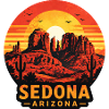 Sedona Arizona Sunset Motif
