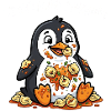 Trottelini Pinguini Pasta Cartoon