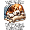 Funny Beagle Sleep Shirt