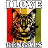 I Love Bengal Cat