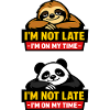 Nicht zu spät – Sloth Zeitgefühl